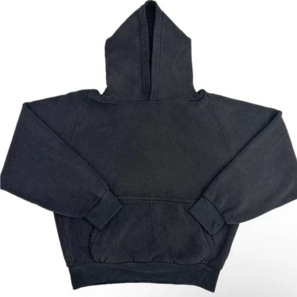 Yeezy X Gap Polar Fleece Padded Hoodie Black Size Large NWOT - Picture 1 of 3